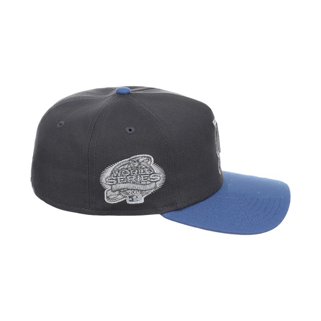 Lids Hat Drop Merch Miami Marlins Indigo Steel Hat Embroidered Marlins Merch Gifts For Husband - Merchluma
