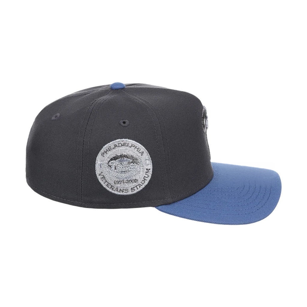 Lids Hat Drop Merch Philadelphia Phillies Indigo Steel Hat Embroidered Phillies Merch Gifts - Merchluma