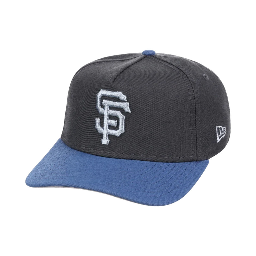 Lids Hat Drop Merch San Francisco Giants Indigo Steel Hat Embroidered Giants Merch Son Gifts - Merchluma