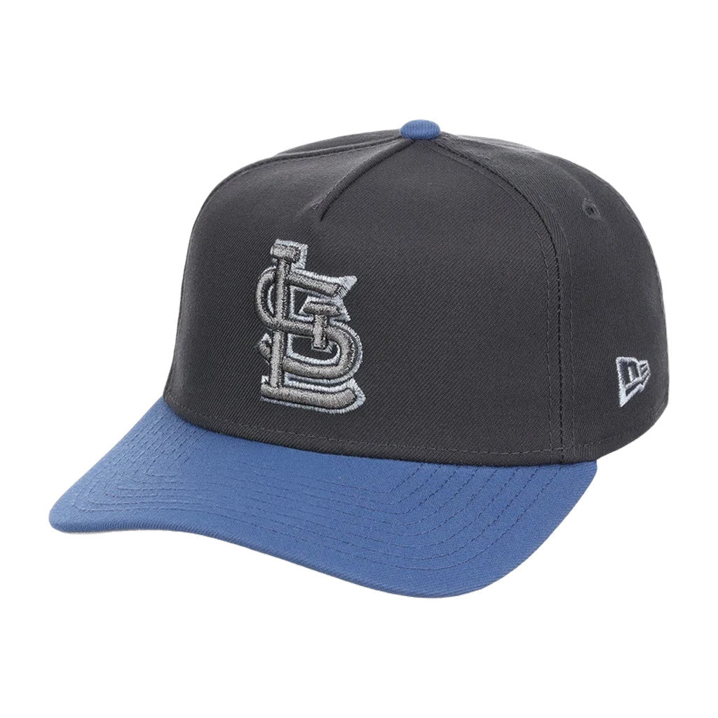 Lids Hat Drop Merch St Louis Cardinals Indigo Steel Hat Embroidered Cardinals Merch Gifts - Merchluma