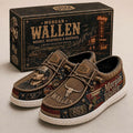 Morgan Wallen Hey Dude Shoes 2026 Americana Flag Loafer Shoes Morgan Wallen Merch Fan Gifts - Merchluma