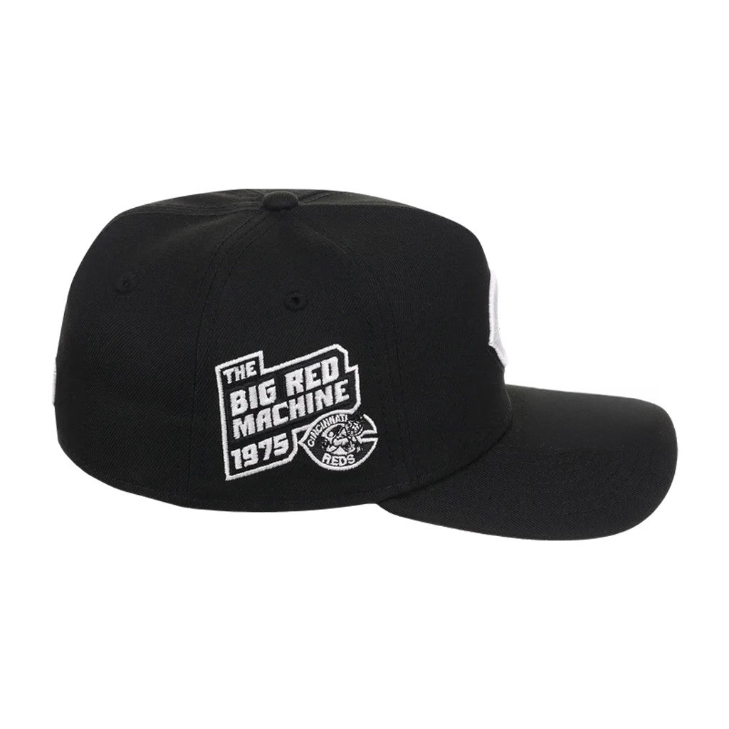 Lids Hat Drop Merch Cincinnati Reds Core Contrast Hat Black Embroidered Reds Merch Him Gifts - Merchluma