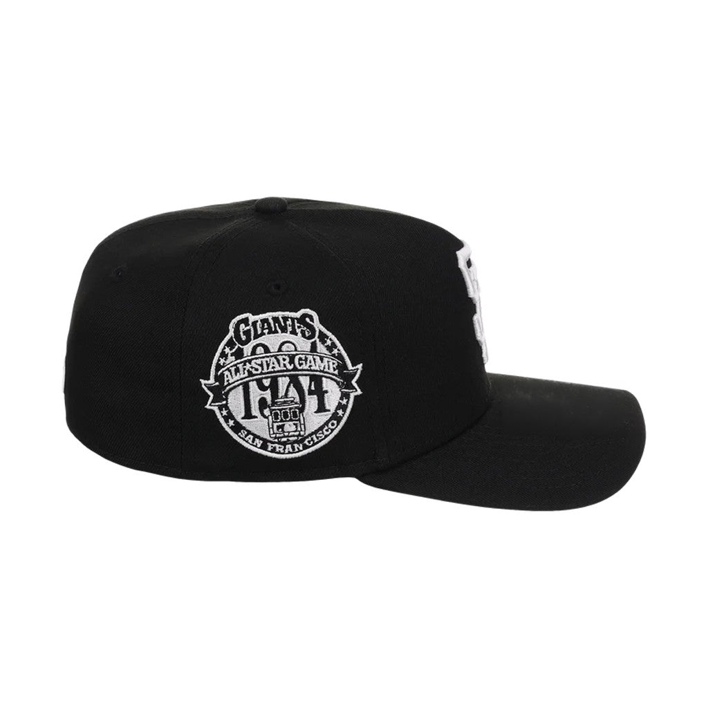 Lids Hat Drop Merch San Francisco Giants Core Contrast Hat Black Embroidered Giants Merch - Merchluma