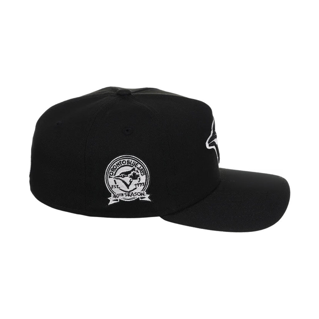 Lids Hat Drop Merch Toronto Blue Jays Core Contrast Hat Black Embroidered Jays Merch Him Gifts - Merchluma