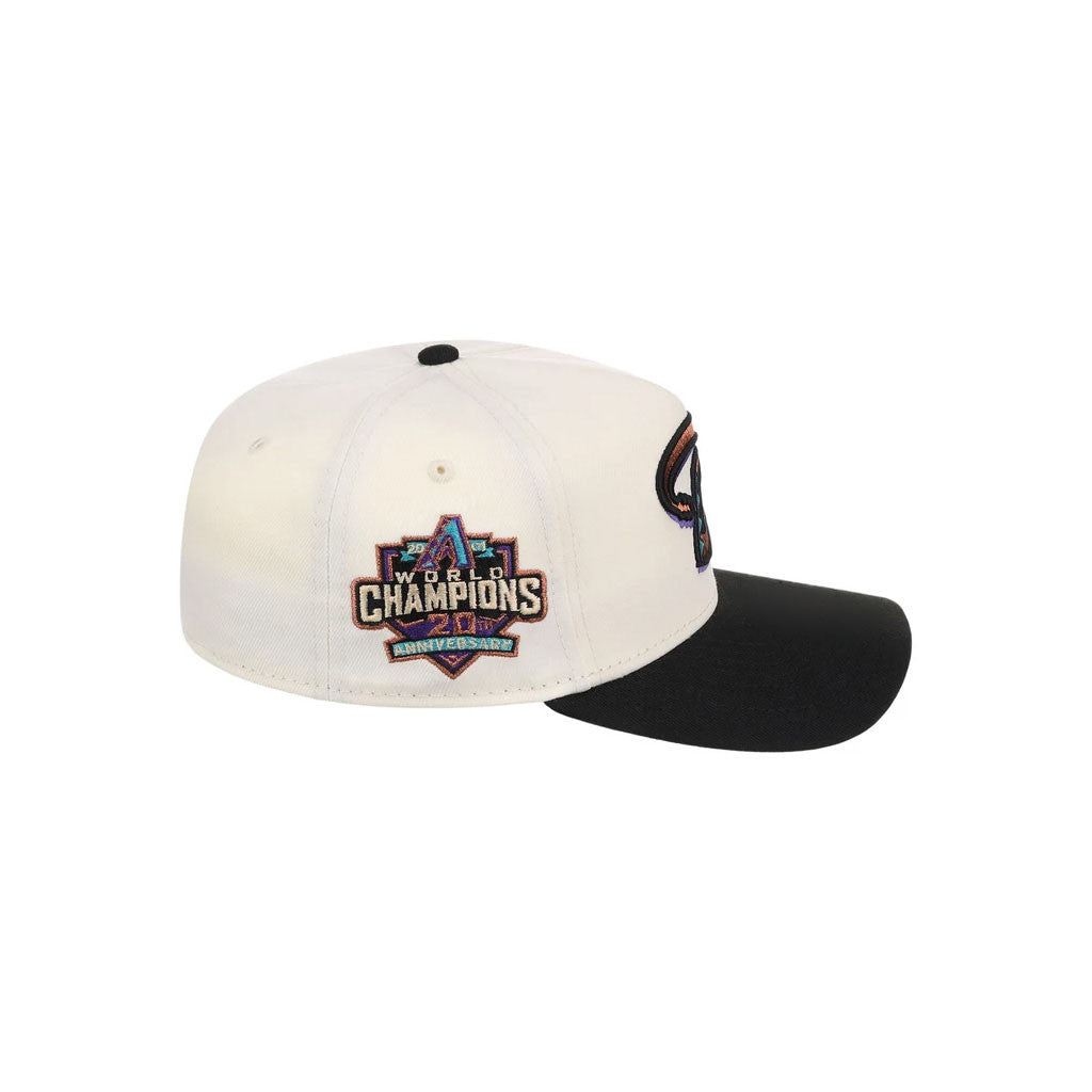 Lids Hat Drop Merch Arizona Diamondbacks Heritage Chrome Hat Embroidered Gifts For Baseball Fans - Merchluma