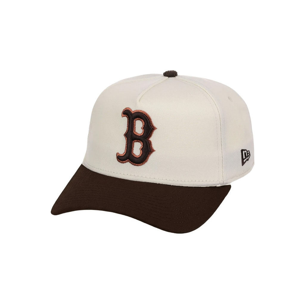 Lids Hat Drop Merch Boston Red Sox Chrome Walnut Hat Embroidered Cool Gifts For Baseball Lovers - Merchluma