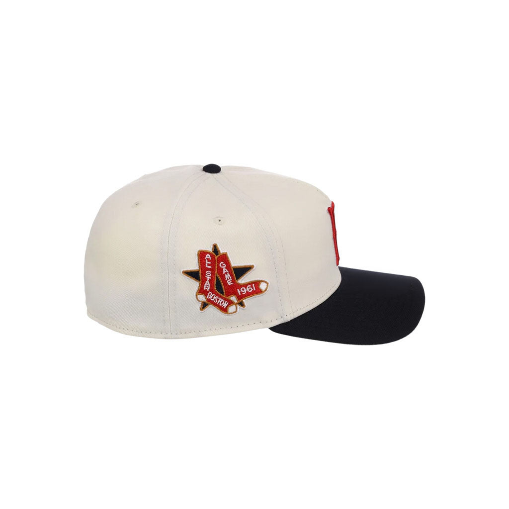 Lids Hat Drop Merch Boston Red Sox Heritage Chrome Hat Embroidered Gift Ideas For Father - Merchluma