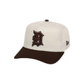 Lids Hat Drop Merch Detroit Tigers Chrome Walnut Hat Embroidered Baseball Lover Gift Ideas - Merchluma