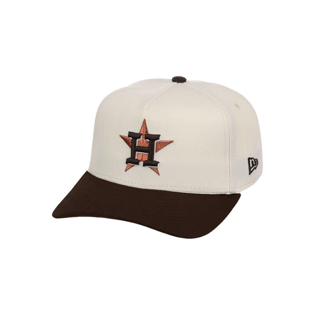 Lids Hat Drop Merch Houston Astros Chrome Walnut Hat Embroidered Baseball Lover Gift Ideas - Merchluma