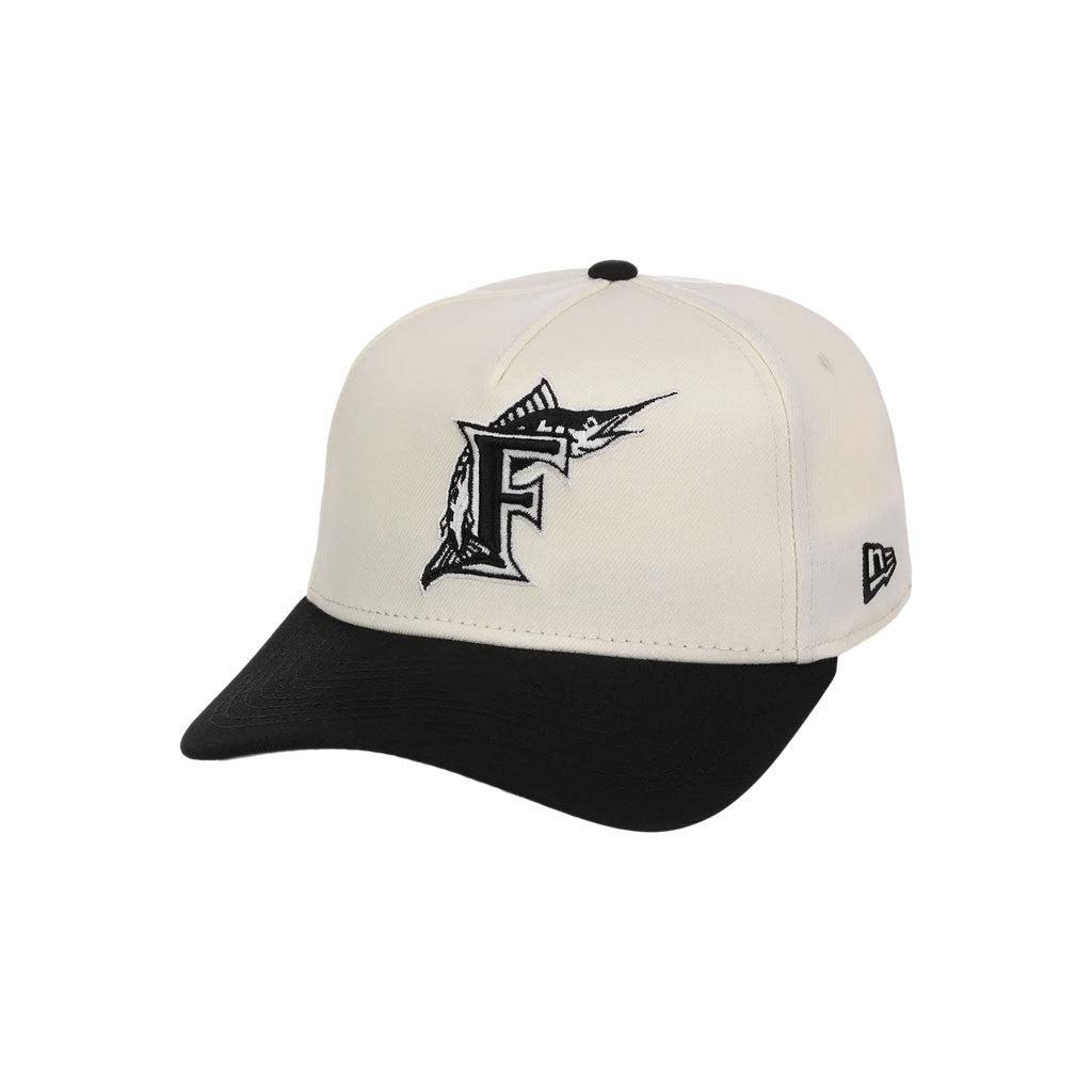 Lids Hat Drop Merch Miami Marlins Heritage Chrome Hat Embroidered Gift Ideas For Baseball Fans - Merchluma