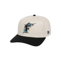 Lids Hat Drop Merch Miami Marlins Heritage Chrome Hat Embroidered Gift Ideas For Brother - Merchluma