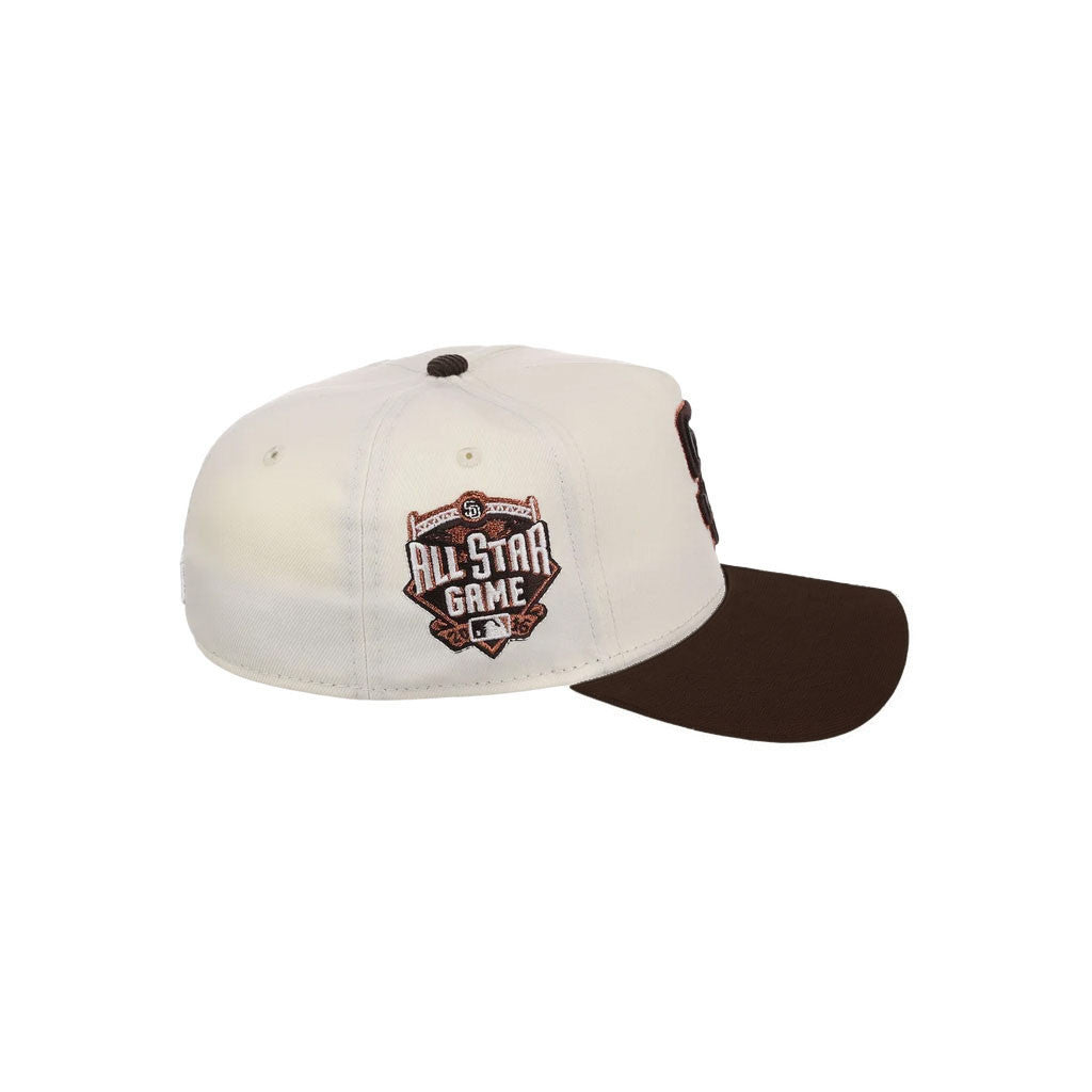 Lids Hat Drop Merch San Diego Padres Chrome Walnut Hat Embroidered Gifts For Dudes - Merchluma