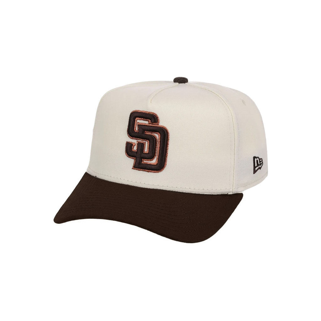 Lids Hat Drop Merch San Diego Padres Chrome Walnut Hat Embroidered Gifts For Dudes - Merchluma