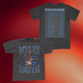 Myles Smith Merch 2026 Photo Tour T-Shirt We Were Never Strangers Tour Dates Shirt Fan Gear - Merchluma