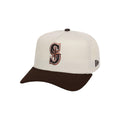 Lids Hat Drop Merch Seattle Mariners Chrome Walnut Hat Embroidered Gifts For Boyfriend - Merchluma