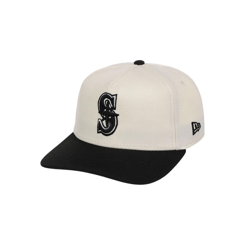 Lids Hat Drop Merch Seattle Mariners Heritage Chrome Hat Embroidered Gifts For Friends - Merchluma