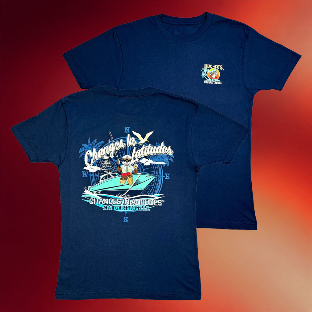 Buc Ee's Merch 2026 Buc-Ee's Margaritaville Changes In Latitudes T-Shirt Gift For Him - Merchluma