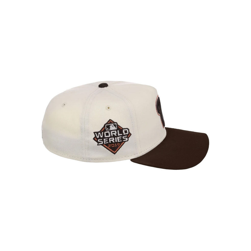 Lids Hat Drop Merch Washington Nationals Chrome Walnut Hat Embroidered Cool Baseball Gifts - Merchluma