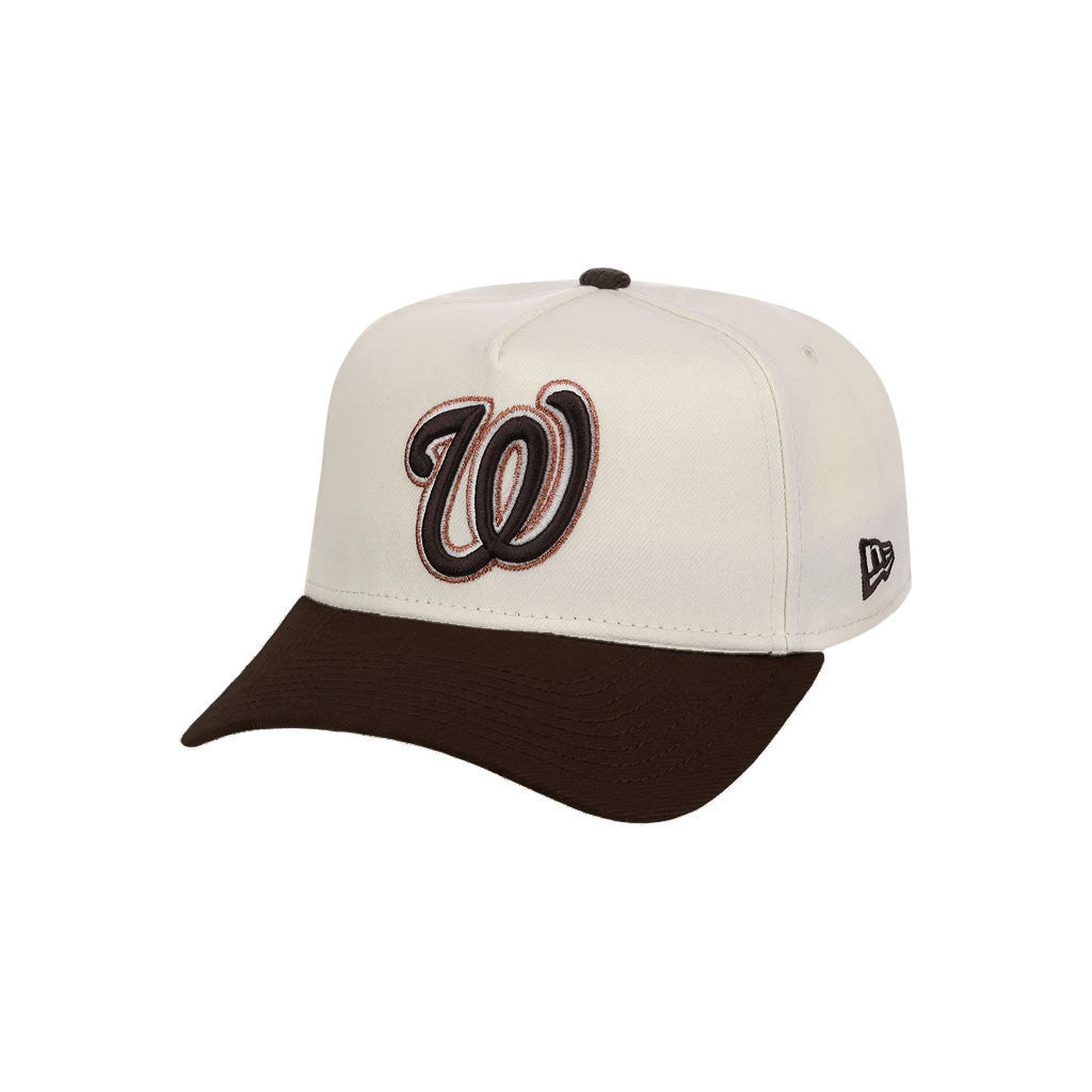 Lids Hat Drop Merch Washington Nationals Chrome Walnut Hat Embroidered Cool Baseball Gifts - Merchluma