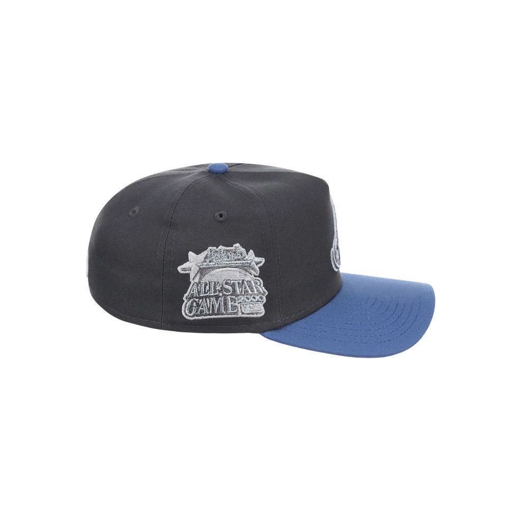 Lids Hat Drop Merch Atlanta Braves Indigo Steel Hat Embroidered Gifts For Baseball Fans - Merchluma