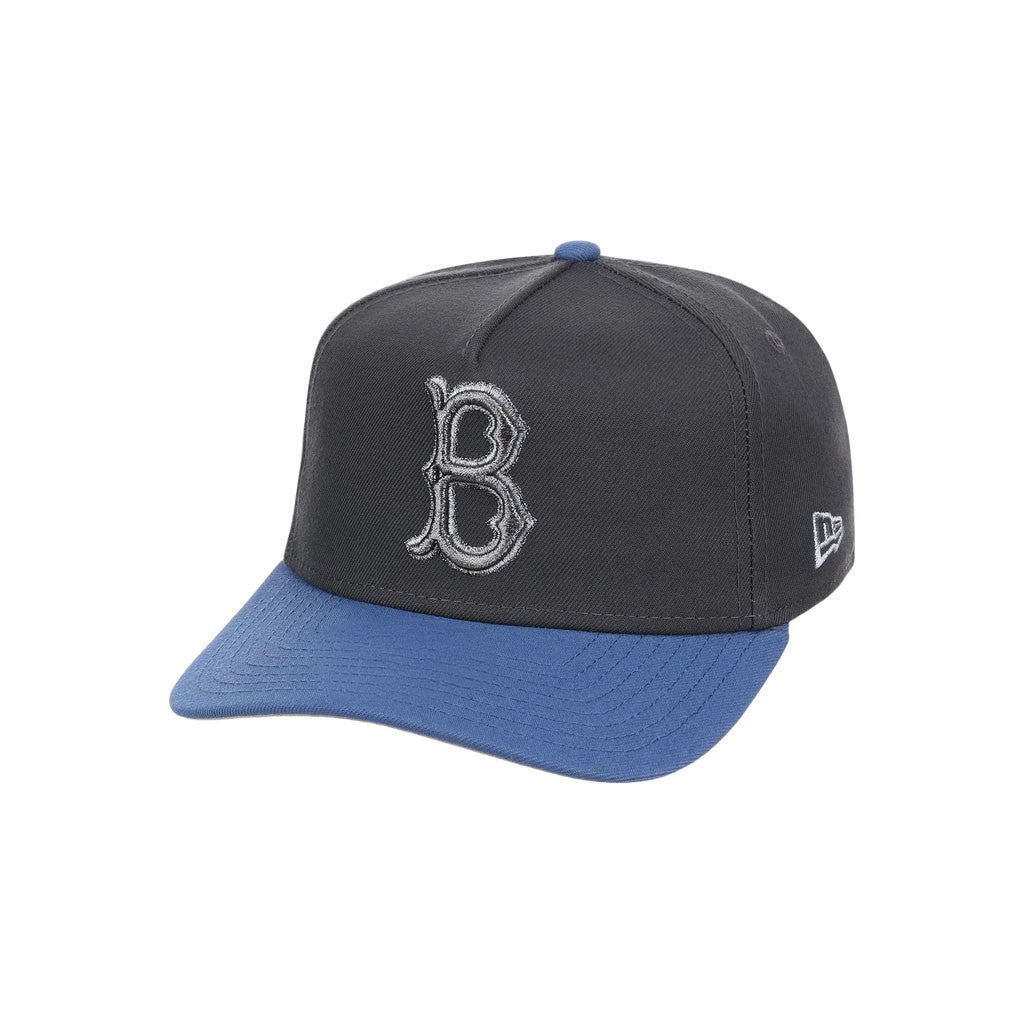 Lids Hat Drop Merch Brooklyn Dodgers Indigo Steel Hat Embroidered Gifts For Baseball Lovers - Merchluma