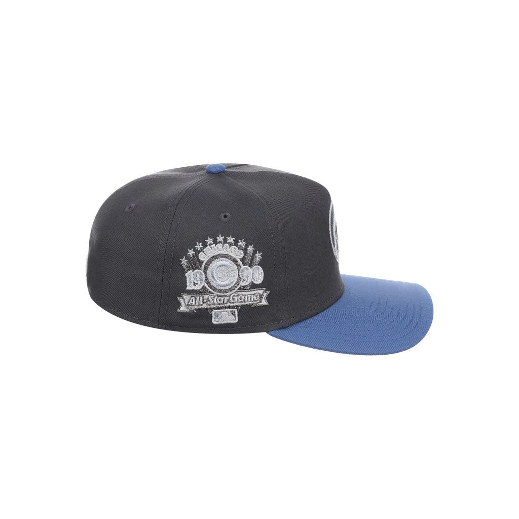 Lids Hat Drop Merch Chicago Cubs Indigo Steel Hat Embroidered Best Gifts For Baseball Lovers - Merchluma