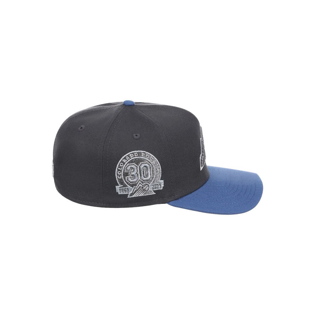 Lids Hat Drop Merch Colorado Rockies Indigo Steel Hat Embroidered Best Gifts For Baseball Lovers - Merchluma