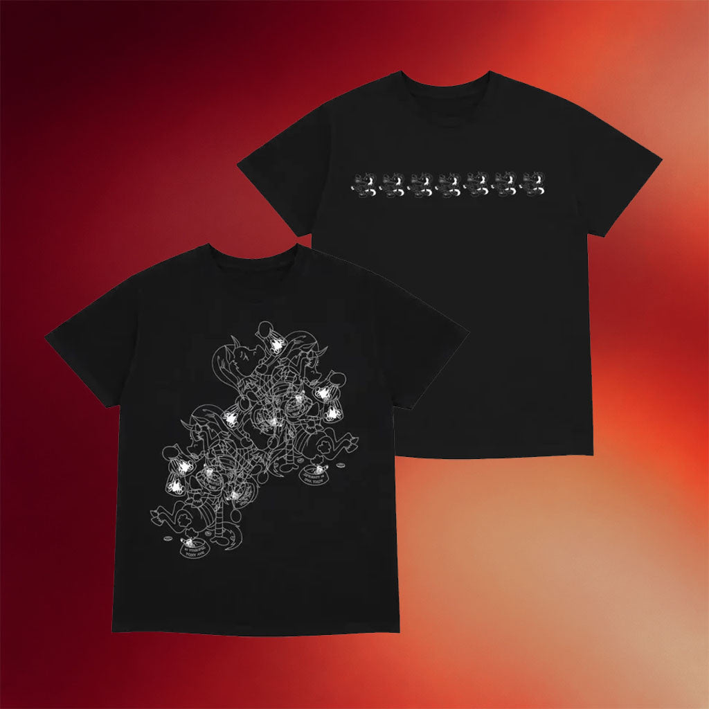 Fakemink Merch 2026 Terrible Beauty T-Shirt Black Fakemink Tour Merch Gift For Rap Lovers - Merchluma
