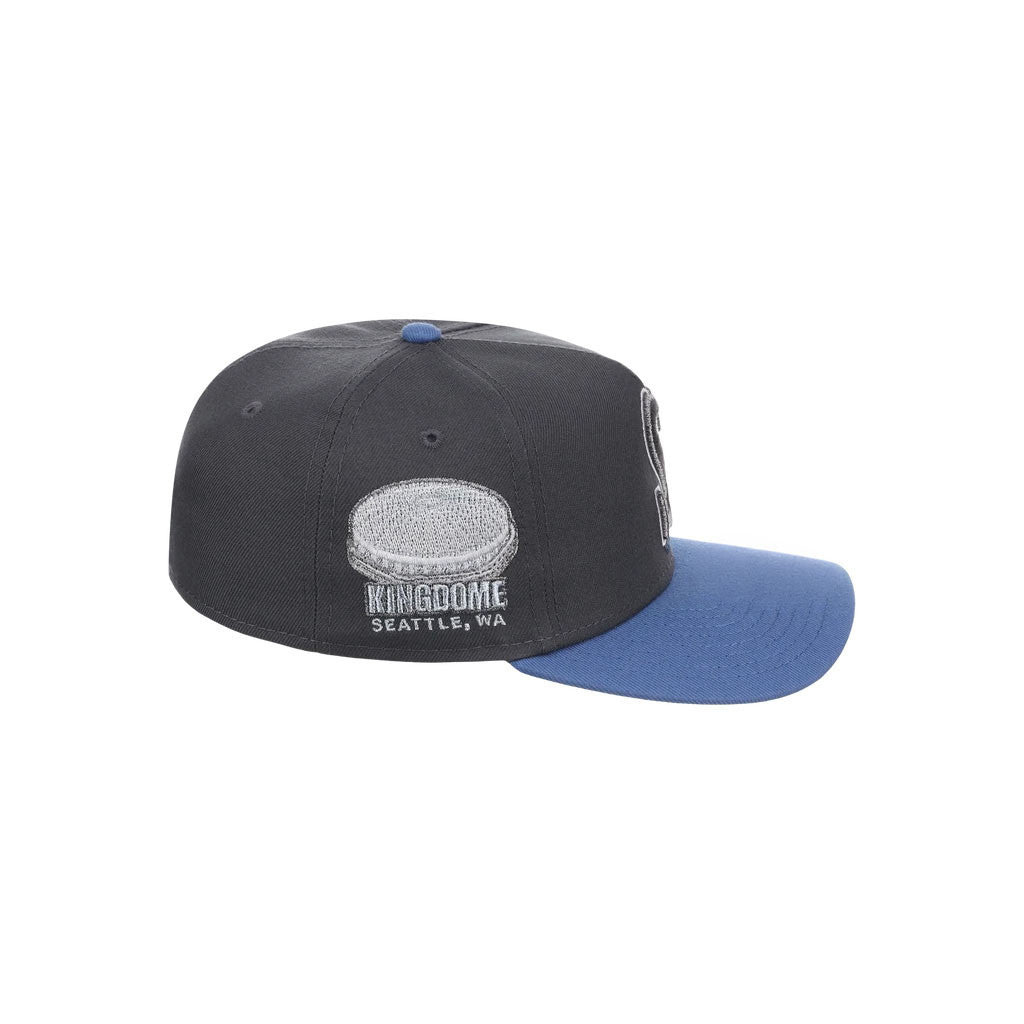 Lids Hat Drop Merch Seattle Mariners Indigo Steel Hat Embroidered Baseball Lover Gift Ideas - Merchluma