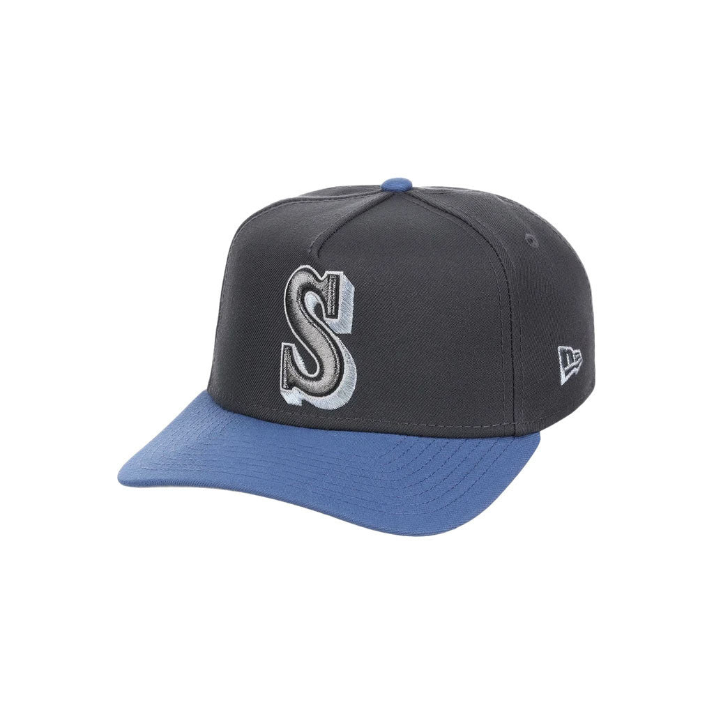 Lids Hat Drop Merch Seattle Mariners Indigo Steel Hat Embroidered Baseball Lover Gift Ideas - Merchluma