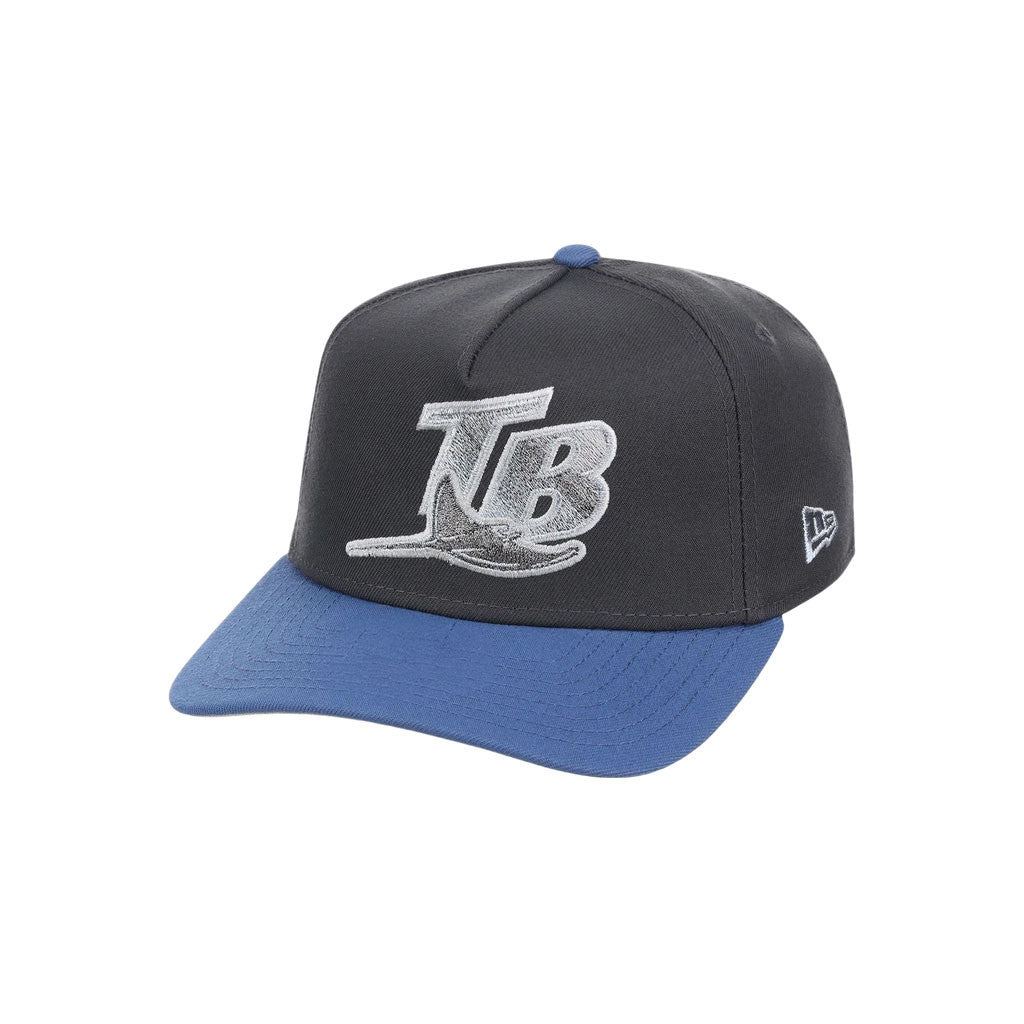 Lids Hat Drop Merch Tampa Bay Rays Indigo Steel Hat Embroidered Presents For Baseball Lovers - Merchluma