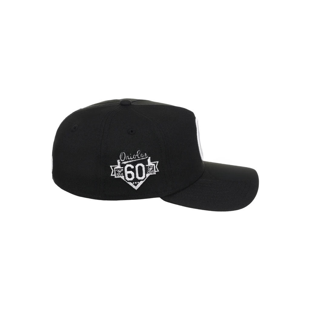 Lids Hat Drop Merch Baltimore Orioles Core Contrast Hat Black Embroidered Orioles Merch Gifts - Merchluma