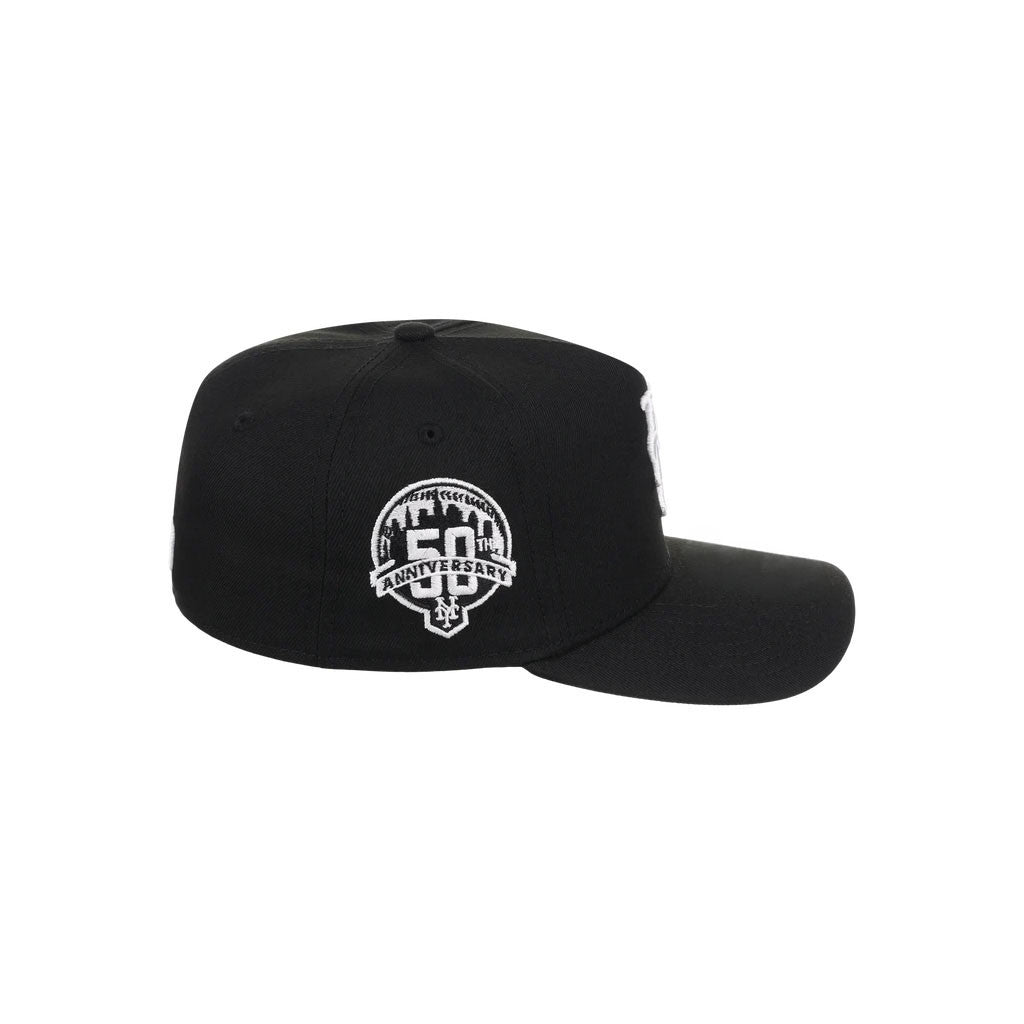 Lids Hat Drop Merch New York Mets Core Contrast Hat Black Embroidered Birthday Gift For Husband - Merchluma