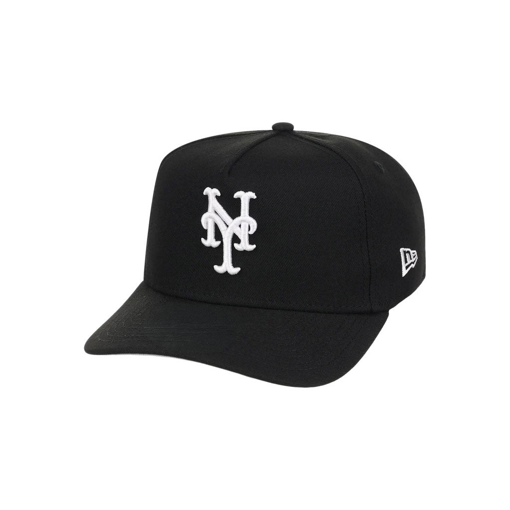 Lids Hat Drop Merch New York Mets Core Contrast Hat Black Embroidered Birthday Gift For Husband - Merchluma
