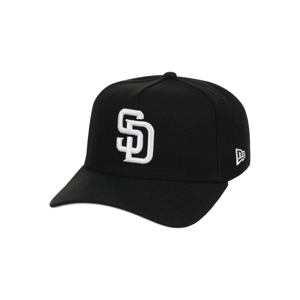Lids Hat Drop Merch San Diego Padres Core Contrast Hat Black Embroidered Gift For Father - Merchluma