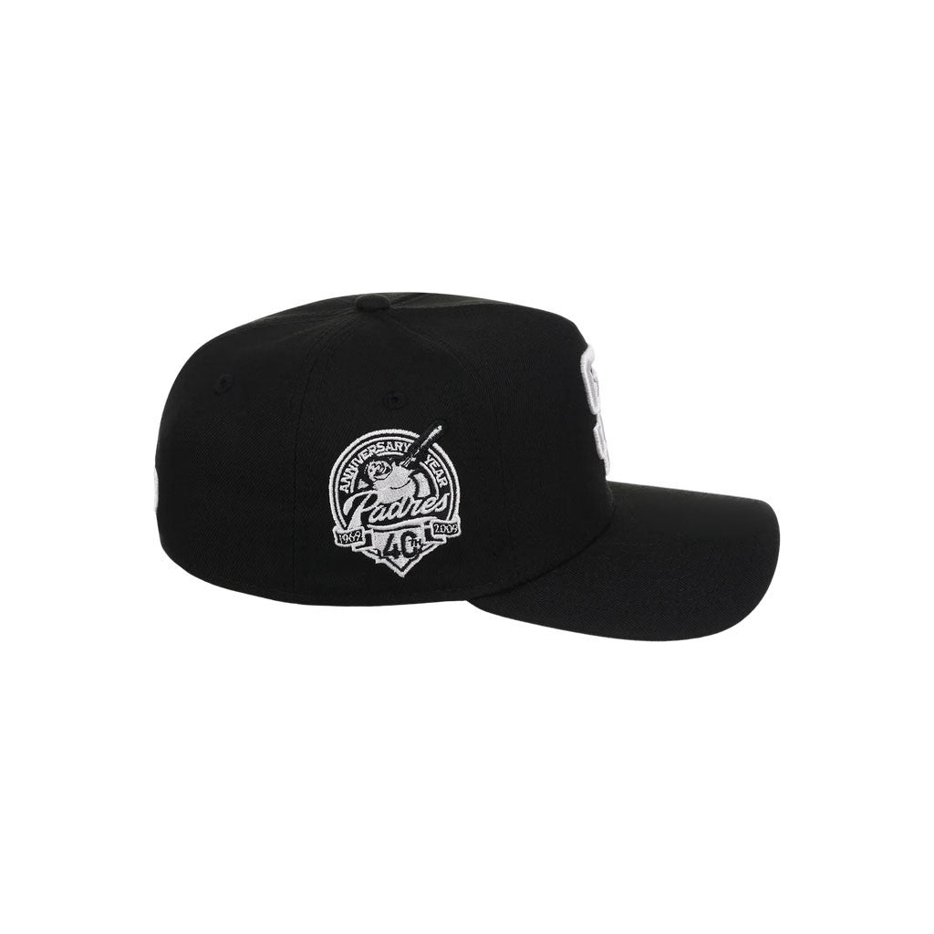 Lids Hat Drop Merch San Diego Padres Core Contrast Hat Black Embroidered Gift For Father - Merchluma