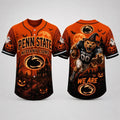 Penn State Nittany Lions 2026 Haunted Night Halloween Baseball Jersey Football Fan Merch Gifts - Merchluma