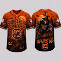 South Carolina Gamecocks 2026 Haunted Night Halloween Baseball Jersey Gamecocks Merch Fan Gifts - Merchluma