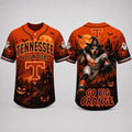Tennessee Volunteers 2026 Haunted Night Halloween Baseball Jersey Volunteers Merch Fan Gifts - Merchluma