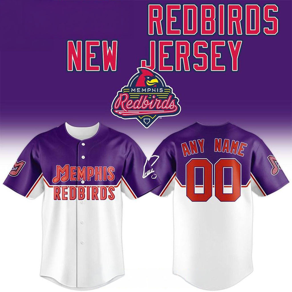 Personalized Memphis Redbirds New Season 2026 Celebrating Jersey Memphis Redbirds Merch Gifts - Merchluma