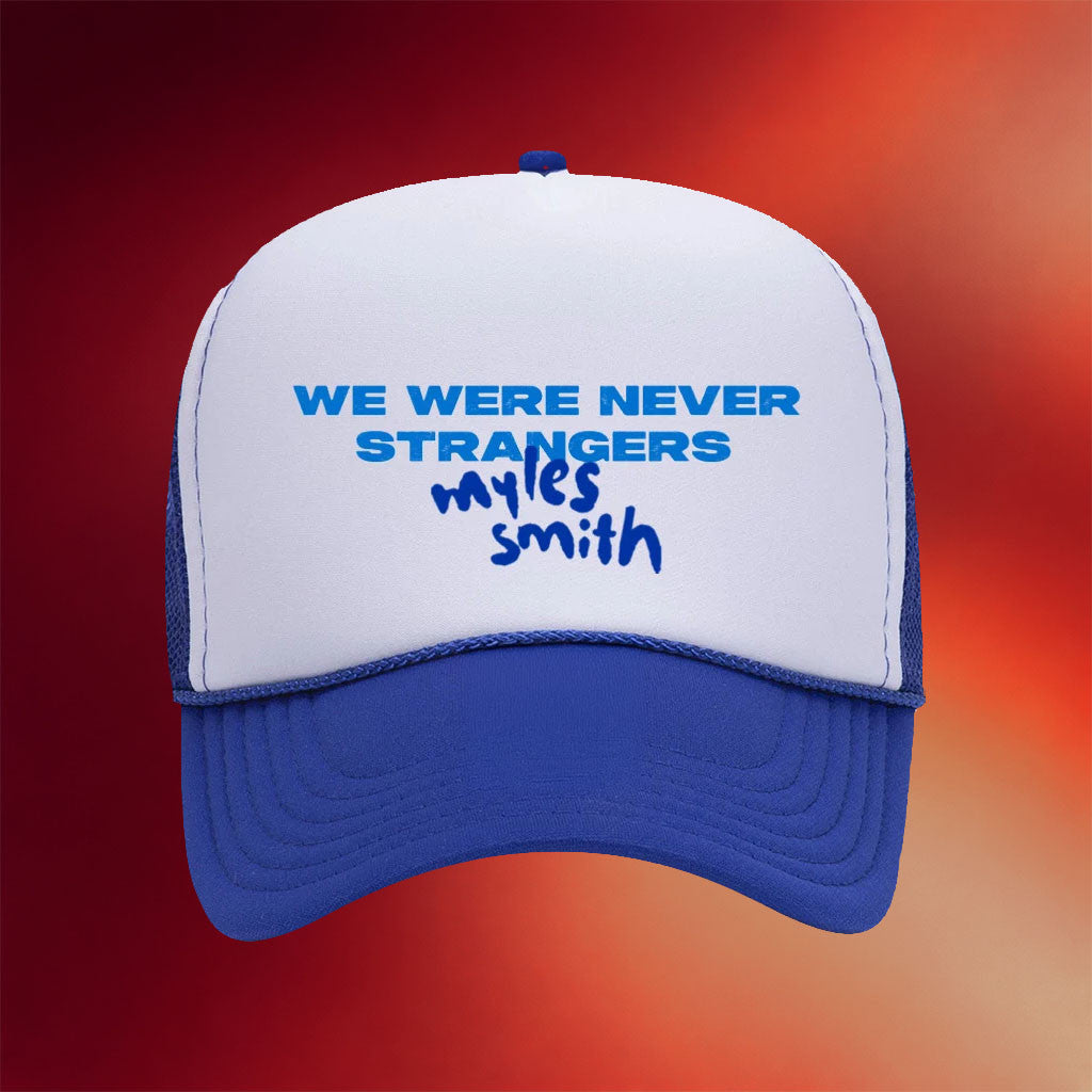 Myles Smith Merch 2026 We Were Never Strangers Trucker Hat Gifts For Music Fans - Merchluma