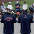 Boston Red Sox Jesus Won Faith And Family Night 2026 T-Shirt Red Sox Merch Christian Gifts - Merchluma