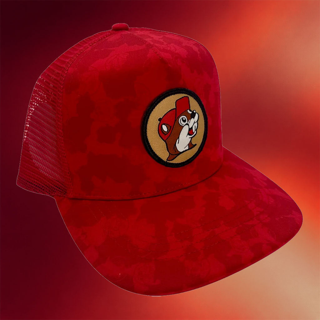 Buc Ee's Merch 2026 Buc-Ee's Red Camo Trucker Hat Best Birthday Gift For Friends - Merchluma