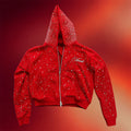 Khan Asadi Merch 2026 Khan Asadi Zip Hoodie Red Best Birthday Gift For Friends - Merchluma