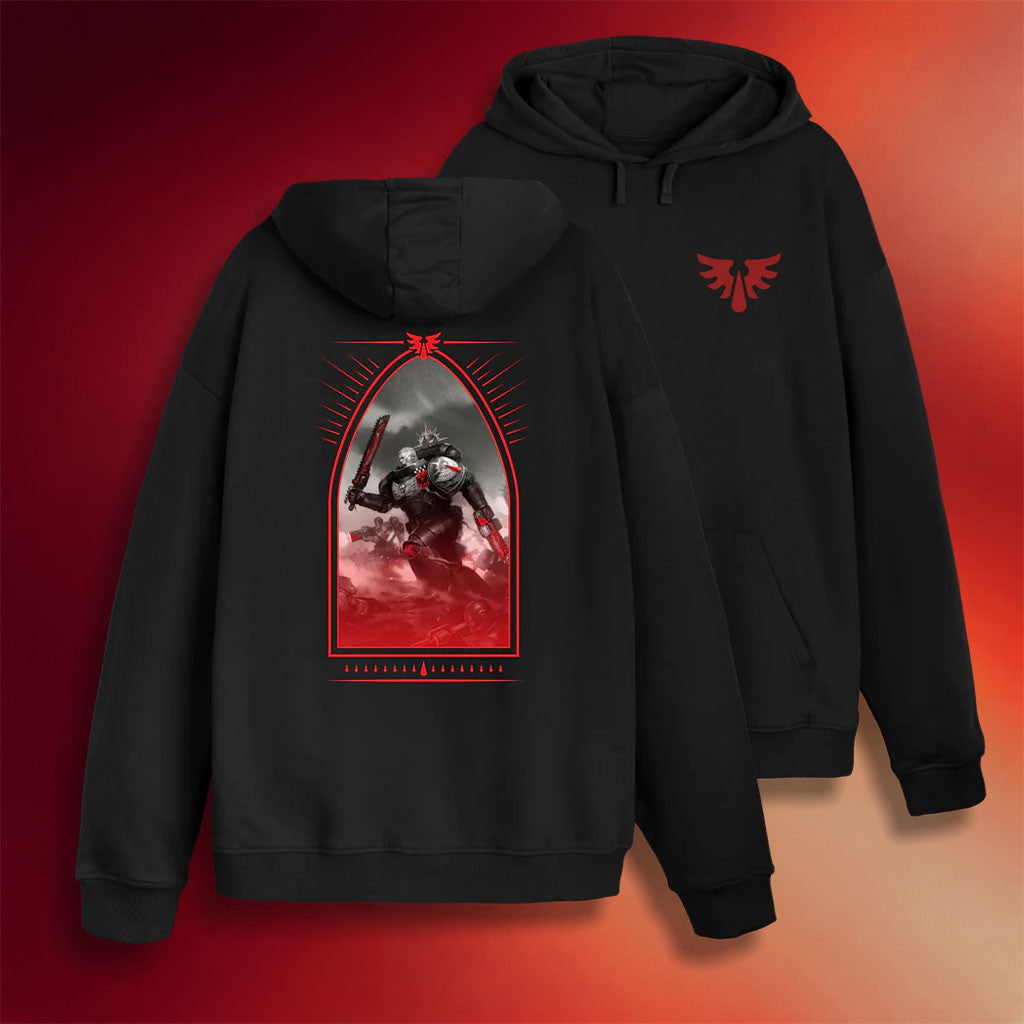 Warhammer Merch 2026 Blood Angels Death Company Hoodie Unique Gifts For Husband - Merchluma