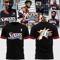 Philadelphia 76ers Back In Black 2026 T-Shirt Sixers Shirt 76ers Merch Basketball Fan Gifts - Merchluma