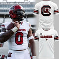 South Carolina Gamecocks New 2026 White Uniform Shirt SC Gamecocks Merch Football Fan Gifts - Merchluma
