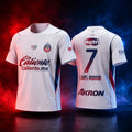 Chivas De Guadalajara 26 27 Away Jersey #7 Luis Romo Jersey CD Guadalajara Merch Fan Gifts - Merchluma
