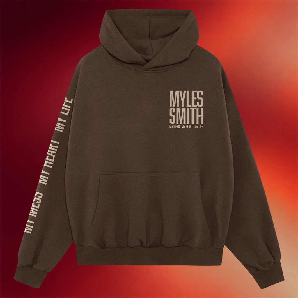 Myles Smith Merch 2026 My Mess My Heart My Life Hoodie Music Gift Ideas For Guys - Merchluma