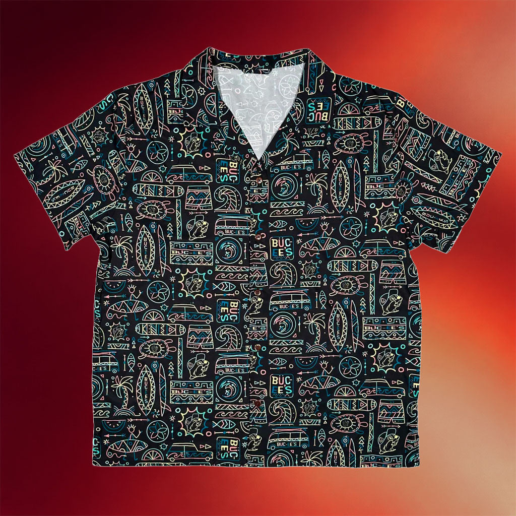 Buc Ee's Merch 2026 Neon Tiki Hawaiian Shirt Birthday Gift For Brothers - Merchluma